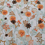 Christmas decorative fabric Dried oranges