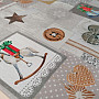 Christmas decoration fabric Christmas decoration