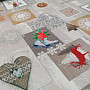 Christmas decoration fabric Christmas decoration