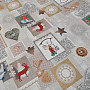 Christmas decoration fabric Christmas decoration