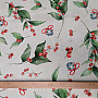 Christmas decoration fabric Large holly