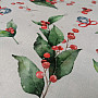 Christmas decoration fabric Large holly