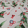 Christmas decoration fabric Large holly