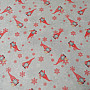 Elves Christmas decorative fabric