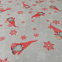 Elves Christmas decorative fabric