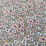 Cotton fabric KALMIA green