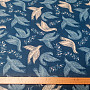 Cotton fabric Jay blue