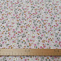 Cotton fabric Zalia flowers pink