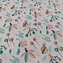 Cotton fabric Forest Fairy Jaelle turquoise