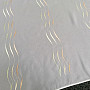 Finished curtain Gerster Stripes orange-green 310x175 cm