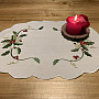 Embroidered Christmas tablecloth Cesmín