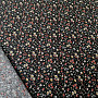 Cotton fabric LEONIE black