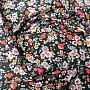 Cotton fabric CHARLINE BLACK