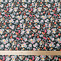 Cotton fabric CHARLINE BLACK