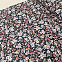 Cotton fabric CHARLINE BLACK