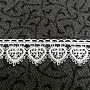 Lace 5191/01 - 3 cm white heart