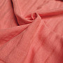 Linen fabric - pink CORAL