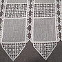 Luxury embroidered curtain GERSTER for stained glass window 11756/030/0010