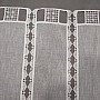 Luxury embroidered curtain GERSTER for stained glass window 11756/030/0010