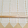 Luxurious embroidered curtain GERSTER on stained glass 11756/030/0010 cream
