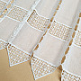 Luxurious embroidered curtain GERSTER on stained glass 11756/030/0010 cream