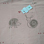 Children's blanket MAJA 1657/10 pink 75x100