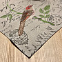 BIRDS tablecloth and scarf