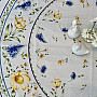 SPRING FLOWERS tablecloth and circle