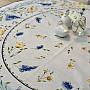 SPRING FLOWERS tablecloth and circle