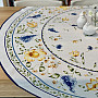 SPRING FLOWERS tablecloth and circle