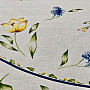 SPRING FLOWERS tablecloth and circle