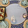SUNFLOWER tablecloth and circle