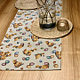 Gobelin tablecloth and scarves Easter YELLOW BURNS