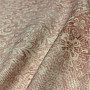 Old pink tablecloth with lace 70x70