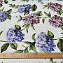 Decorative fabric Hydrangea blue