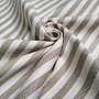 Decorative fabric LEO BEIG beige stripe