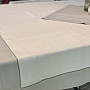 Linen tablecloth - set 130x150 50x50