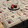Tapestry tablecloth and scarf SRDCE NATUR II