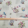 Tapestry fabric EASTER BUNNY BEIGE