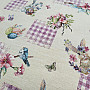 Tapestry fabric EASTER BUNNY LILAC