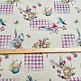 Tapestry fabric EASTER BUNNY LILAC