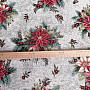 Tapestry fabric CHRISTMAS ROSE