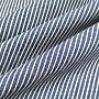 Decor. fabric NAVY BLUE STRIPE