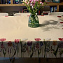 Tapestry tablecloth and scarf TULIP BORDURA