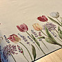 Tapestry tablecloth and scarf TULIP BORDURA