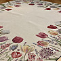 Tapestry tablecloth and scarf TULIP BORDURA