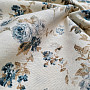 Decorative fabric BLUE ROSE ALISA