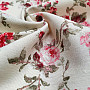 Decorative fabric RED ROSE ALISA