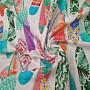 Decorative fabric SURF TURQUOISE