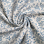 Cotton fabric PANICULATA BLUE SMALL